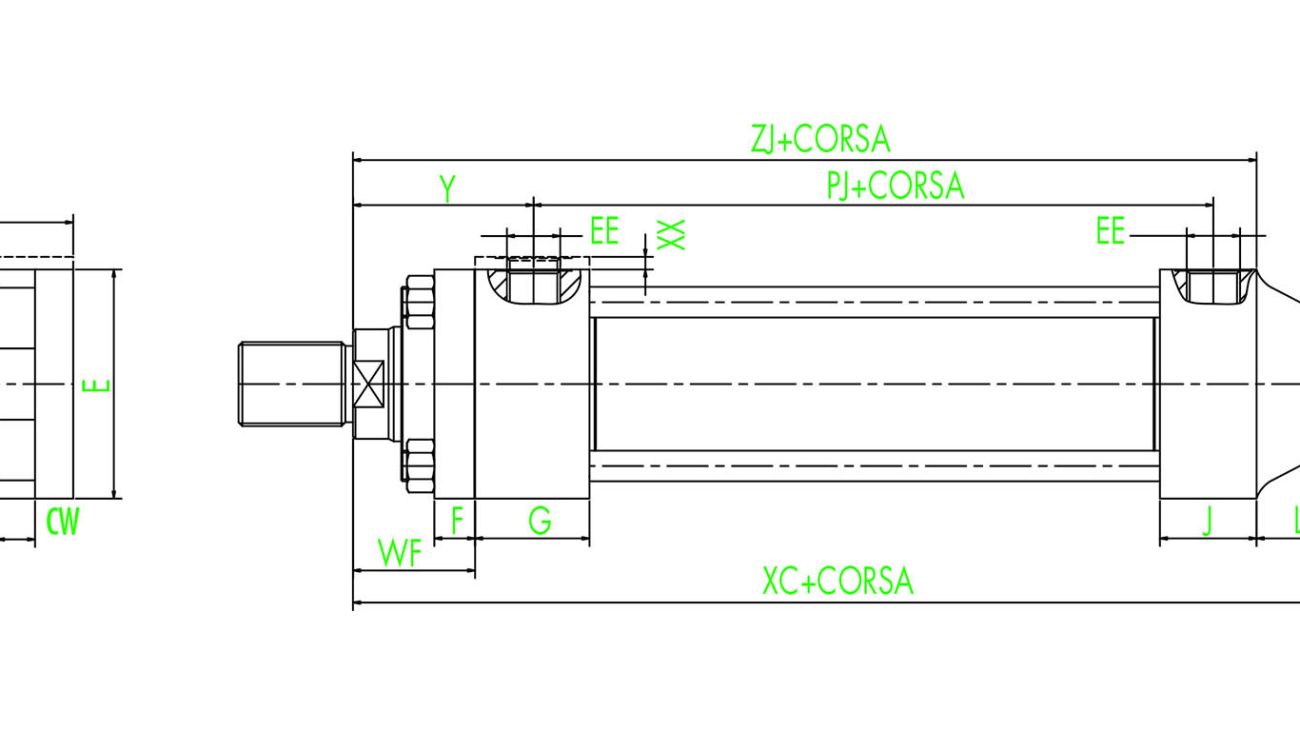 ZYLINDER ISO 6020/2